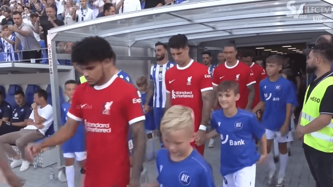 Dominik Szoboszlai Liverpool DEBUT vs Karlsruher SC | 23/24